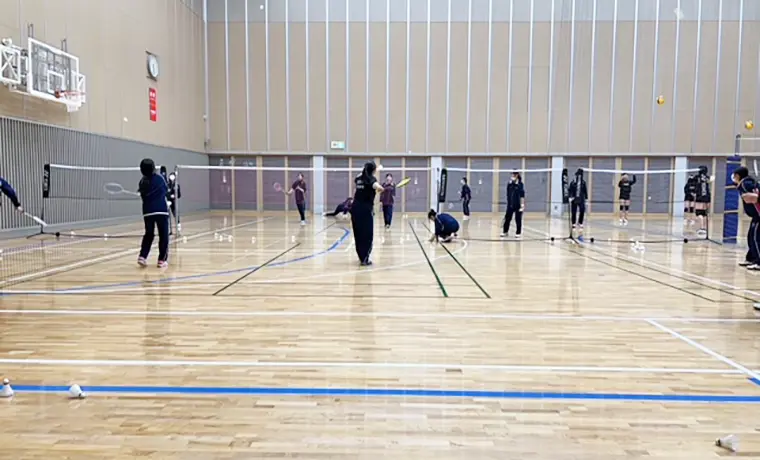 写真：バドミントン部